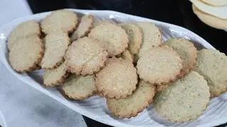 Kruche ciasteczka pistacjowe