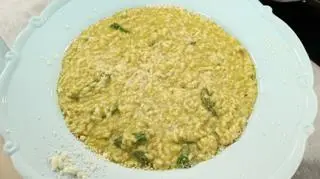 Risotto z zielonymi szparagami