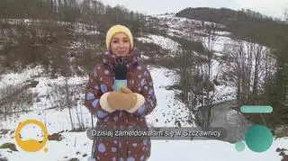 Pogoda. Nowe owce u bacy w Szczawnicy