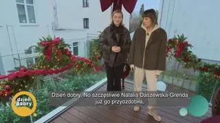 Świąteczny balkon, który rozświetli zimę - napisy