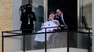 Papież Franciszek pokazał się wiernym