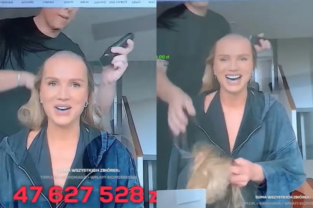 Maffashion zgoliła włosy