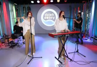 Ukraiński zespół AtmAsfera na scenie Dzień Dobry TVN 