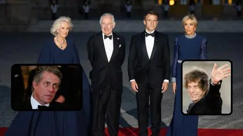 Kolacja w Wersalu z udziałem króla Karola III. Kto był wśród gości?