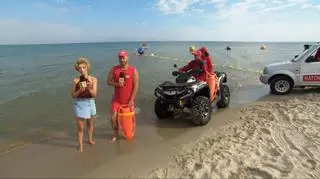Najbezpieczniejsza plaża w Polsce. Krynica Morska zaprasza amatorów kąpieli