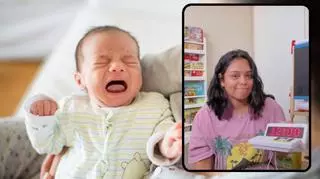 Jest głuchoniemą mamą niemowlaka. Skąd wie, że jej dziecko płacze? Internauci: "Wow, wypróbuję"