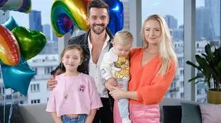 Syn Rafała Szatana i Barbary Kurdej-Szatan skończył roczek. "Heniu czysta Baśka"