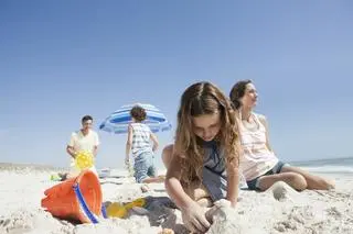 Ferie zimowe na plaży