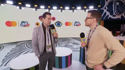 Reporter DDTVN rozmawia z przedstawicielem firmy Mastercard