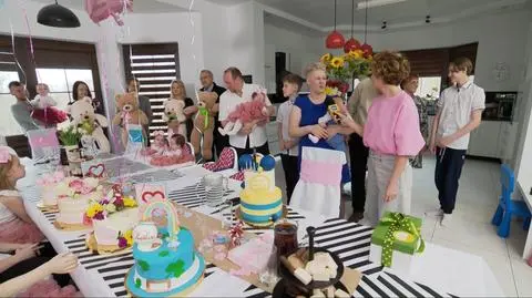 Urodziny w domu Clarke'ów