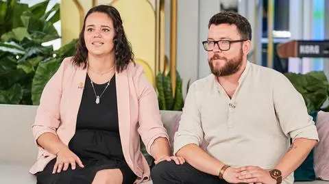 Agnieszka Łyczakowska z mężem