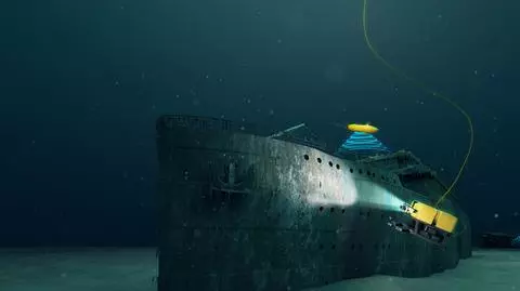 Odnaleziono szczątki przy Titanicu