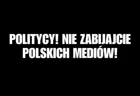 Polscy dziennikarze apelują do polityków. "Zróbcie coś nie tylko dla zagranicznych gigantów technologicznych"