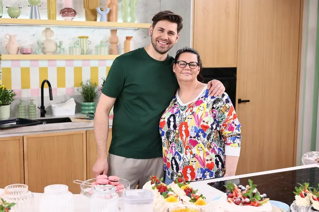 Ula Śmiglak i Bartek Boratyn w kuchni Dzień Dobry TVN