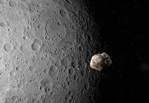 Asteroida może uderzyć w Księżyc. Jak mogą być tego konsekwencje? 