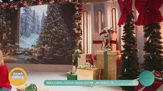 Basia Kurdej-Szatan i Rafał Szatan w piosence “Bo święta, to...” 