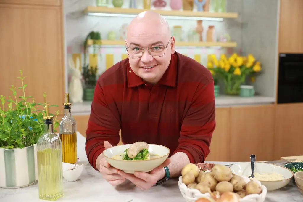 Michał Pezda w kuchni Dzień Dobry TVN