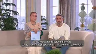 Od “wierszyka” wszystko się zaczyna - napisy