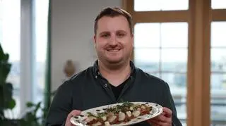 Michał Gniadek w kuchni Dzień Dobry TVN