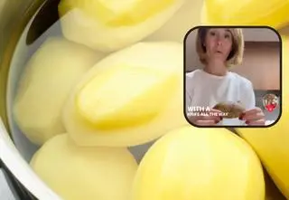 Ten trik z TikToka ułatwi ci zdjęcie skórki z ziemniaków. Koniec z nożem i obieraczką