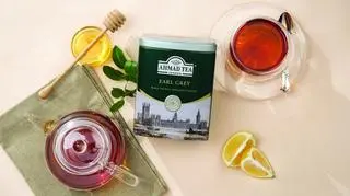 W ofercie AHMAD TEA LONDON znajdziesz różnorodne kompozycje smakowe, w tym Earl Grey