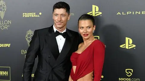 Ania i Robert Lewandowscy na randce