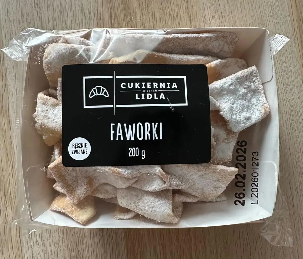 Faworki z Lidla