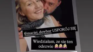 InstaStory Macieja Dowbora