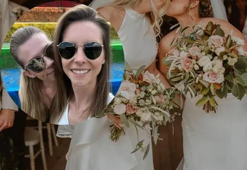 Marta Warchoł i Iwona Widomska wzięły ślub. Zdjęcia z ceremonii zachwycają