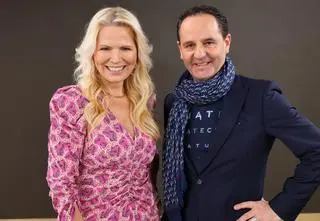 "Varsovie" okiem Anny Jurksztowicz i Chrisa Schittulli. Duet wystąpił na scenie Dzień Dobry TVN