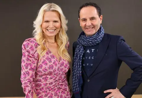 "Varsovie" okiem Anny Jurksztowicz i Chrisa Schittulli. Duet wystąpił na scenie Dzień Dobry TVN