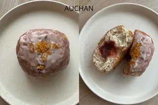 Test smaku pączków - Auchan