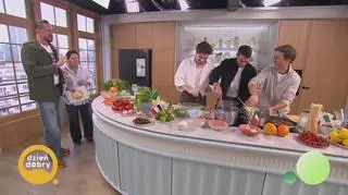 Słoneczne trio w kuchni 