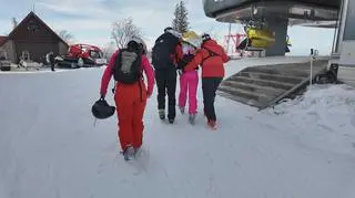 Ponad 600 wypadków na stokach. "Najgorsze są przypadki z dziećmi"