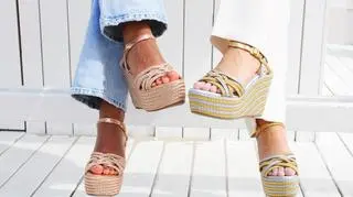 Espadryle na koturnie