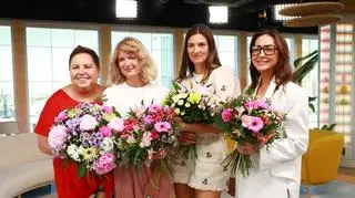 Dorota Wellman, Kamila Szczawińska, Anna Zejdler i Justyna Szyc-Nagłowska