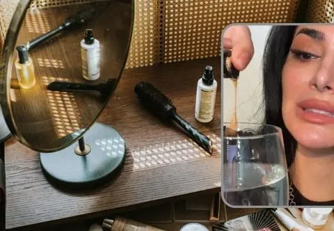 Ten trik z TikToka odmieni twój letni makijaż. Jak działa aplikacja podkładu na mokro?