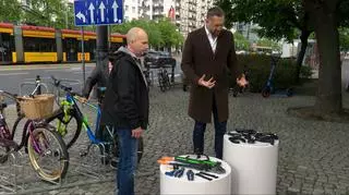 Robert Lewandowski podpowiada, jak zabezpieczyć rower 