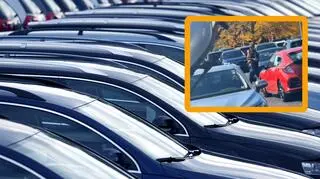 Chcieli spełnić swoje marzenie, ale nie wiedzieli co zrobić z dzieckiem. Zostawili je u sprzedawcy aut