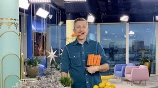 Ciasto marchewkowe oraz sznycle, żelki i curry z marchwi według przepisów Piotra Kucharskiego  