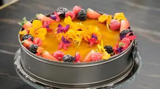 Sernik na zimno według przepisu Anity Włodarczyk. 