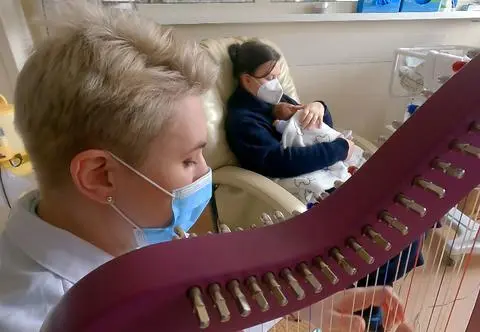 Muzykoterapia na szpitalnym oddziale
