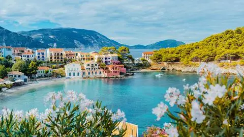 Assos w Grecji - bajkowe miasteczko na wyspie Kefalonia
