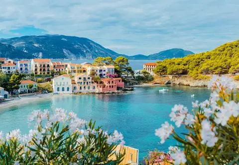 Assos w Grecji - bajkowe miasteczko na wyspie Kefalonia
