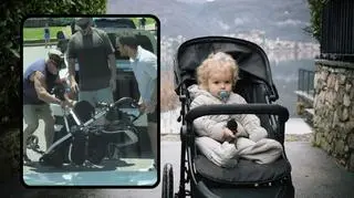 Trzech mężczyzn próbowało złożyć dziecięcy wózek. Nagle podeszła kobieta