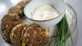 Kotlety postne pieczarkowe