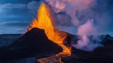 Na Islandii doszło do erupcji 