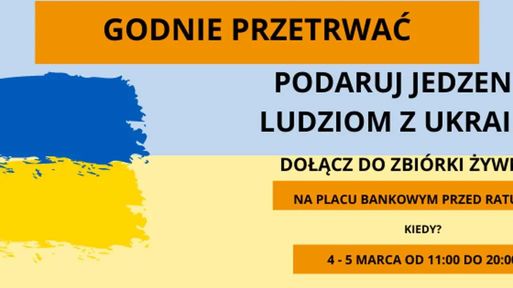 Informacje na temat akcji Zbiórka Żywności SOS 