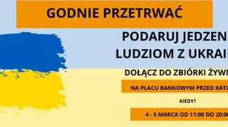 Informacje na temat akcji Zbiórka Żywności SOS 
