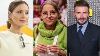 Marina Łuczenko-Szczęsna, Martyna Wzorek, David Beckham